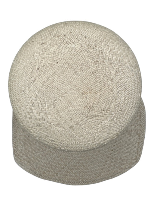 Lina Osorio Light Tan Straw Bill Hat Light Tan / M