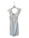 Trina Turk Size 8 White Polyester Off Shoulder Side Zip Dress White / 8