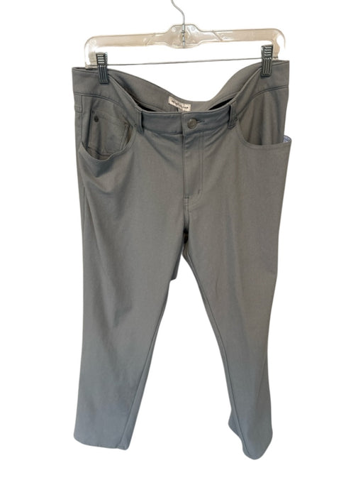 Peter Millar Size 34 Light Gray Recycled Polyester Men's Pants Light Gray / 34