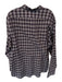 John Varvatos Size XL Purple & White Cotton Plaid Button Down Men's Shirt Purple & White / XL
