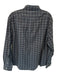 J. Crew NWT Size L Navy & Red Cotton Grid Button Down Men's Shirt Navy & Red / L