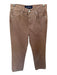 Veronica Beard Size 27 Light Brown Cotton Blend High Waist Straight Leg Jeans Light Brown / 27