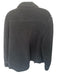LL Bean Size XL Black & Tan Polyester Blend Sherpa Lined Snap Buttons Jacket Black & Tan / XL