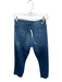 Mother Size 27 Dark Wash Cotton Blend Mid Rise Bootcut Raw Hem Cropped Jeans Dark Wash / 27