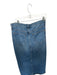 Madewell Size 27 Med Dark Wash Cotton High Ankle Slit Denim Maxi Skirt Med Dark Wash / 27