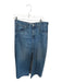 Madewell Size 27 Med Dark Wash Cotton High Ankle Slit Denim Maxi Skirt Med Dark Wash / 27