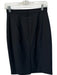 Theory Size 2 Black Virgin Wool High Waist Pencil Skirt Black / 2