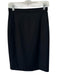 Theory Size 2 Black Virgin Wool High Waist Pencil Skirt Black / 2