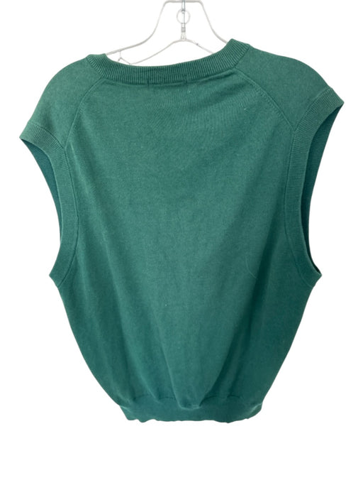 Augusta Natl Golf Vintage Size L Green & Yellow Cotton Masters Logo Golf Sweater Green & Yellow / L