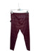 Beyond Yoga Size L Maroon Polyamid High Waist Plaid Athletic Leggings Maroon / L