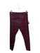 Beyond Yoga Size L Maroon Polyamid High Waist Plaid Athletic Leggings Maroon / L