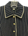 St. John Collection Size 4 Navy & white Wool & Rayon Long Sleeve Knit Jacket Navy & white / 4