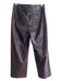 Paige Size 25 Brown Rayon Blend Clip Cloe Back Pocket Detail Straight Leg Pants Brown / 25