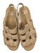 Sorel Shoe Size 8.5 Tan & cream Leather Platform Woven Sandals Tan & cream / 8.5