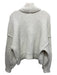 We The Free Size M Ivory White Recycled Polyester Rib Knit Front Pocket Sweater Ivory White / M