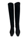 Staud Shoe Size 38.5 Black Suede Pointed Square Toe Low Heel Above knee Boots Black / 38.5