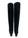 Staud Shoe Size 38.5 Black Suede Pointed Square Toe Low Heel Above knee Boots Black / 38.5