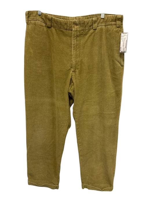 Bills Khakis Size 38 Lime Green Cotton Blend Cordouroy Khaki Cuff Men's Pants Lime Green / 38