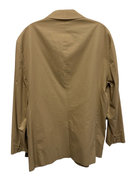 Polo Tan Cotton Solid 2 Button Men's Suit Tan / 42R