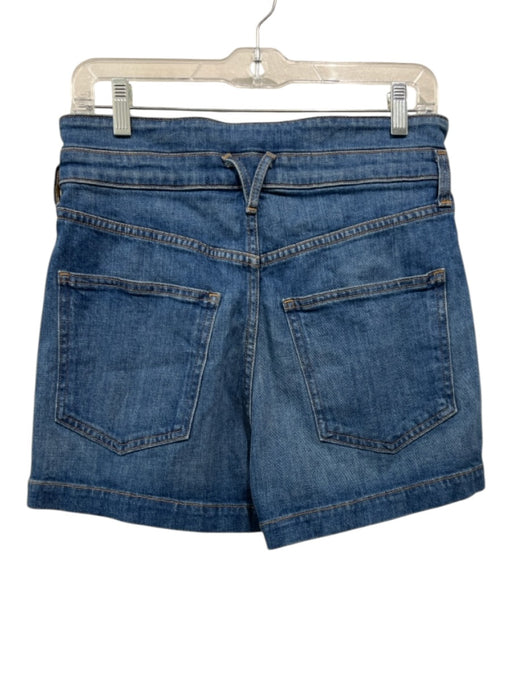 Veronica Beard Jeans Size 28 Medium Wash Cotton Blend Denim High Rise Shorts Medium Wash / 28