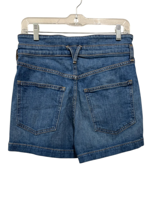 Veronica Beard Jeans Size 28 Medium Wash Cotton Blend Denim High Rise Shorts Medium Wash / 28