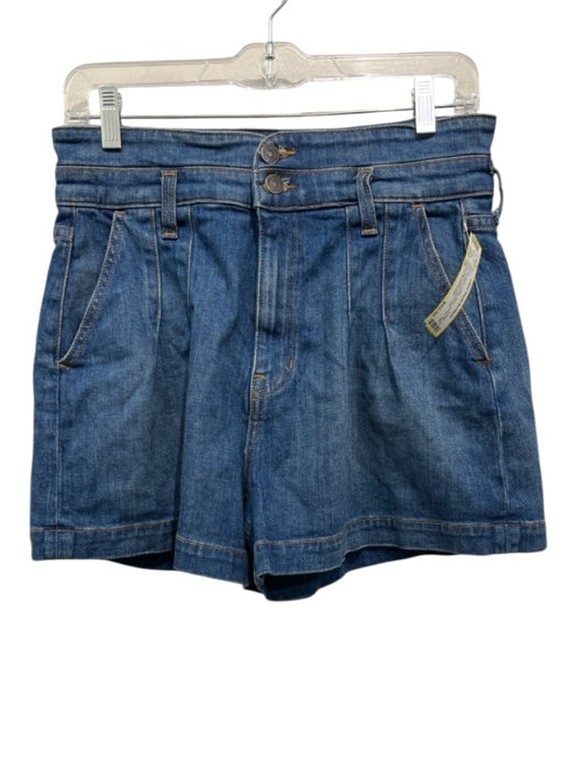 Veronica Beard Jeans Size 28 Medium Wash Cotton Blend Denim High Rise Shorts Medium Wash / 28