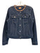 Ralph Lauren Size M Dark denim Cotton & Polyester Denim Brown Brim Jacket Dark denim / M