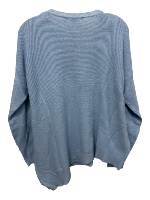 Stella McCartney Size 42 Baby Blue Cashmere & Wool Knit Crew Neck Sweater Baby Blue / 42