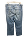 L'agence Size 31 Light Wash Cotton Denim Raw Hem High Rise Straight Leg Jeans Light Wash / 31