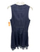 Derek Lam 10 Crosby Size 2 Dark Wash Cotton Blend Zip & Hook Closure Dress Dark Wash / 2