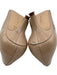 Marion Parke Shoe Size 35.5 Beige Patent Leather Pointed Toe Low Heel Pumps Beige / 35.5