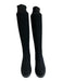 Vivaia Shoe Size 36 Black Wool Sock Boot Ribbed Knee High Boots Black / 36