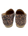 Stuart Weitzman Shoe Size 8 Brown & Black Leather Leopard Espadrille Flats Brown & Black / 8
