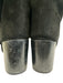 Stuart Weitzman Shoe Size 7.5 Black Leather Suede Knee High Round Toe Boots Black / 7.5