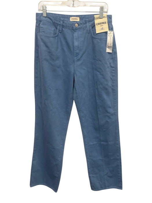 L'agence Size 28 Blue Cotton Pockets High Rise Zip Fly Jeans Blue / 28