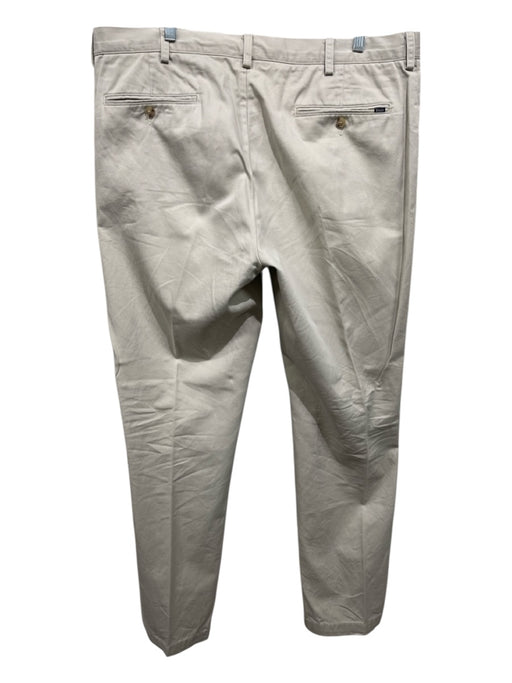 Polo Size 38 Light Beige Cotton Blend Solid Khakis Men's Pants Light Beige / 38