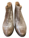 Seychelles Shoe Size 8.5 light brown Leather metalic Bootie Side Elastic Shoes light brown / 8.5