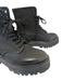 Celine Shoe Size 39 Black Textile & Leather Upper Logo Combat Platform Boots Black / 39