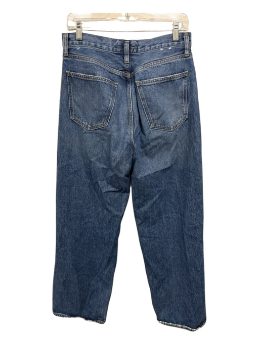 Agolde Size 26 Dark Wash Cotton Denim Button Fly High Rise Jeans Dark Wash / 26