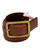Madewell Brown Leather Brass Hardware Belts Brown / XS