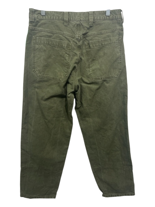 Madewell Size 31 Olive Green Cotton Solid Button Fly Men's Pants Olive Green / 31