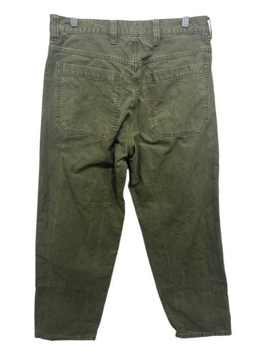 Madewell Size 31 Olive Green Cotton Solid Button Fly Men's Pants Olive Green / 31
