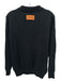Parke Size S/M Black Wool & Cashmere Knit Collar Long Sleeve Sweater Black / S/M