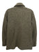 Buck Mason Size S Green Gray Merino Wool Collar Felted Wool Pockets Jacket Green Gray / S