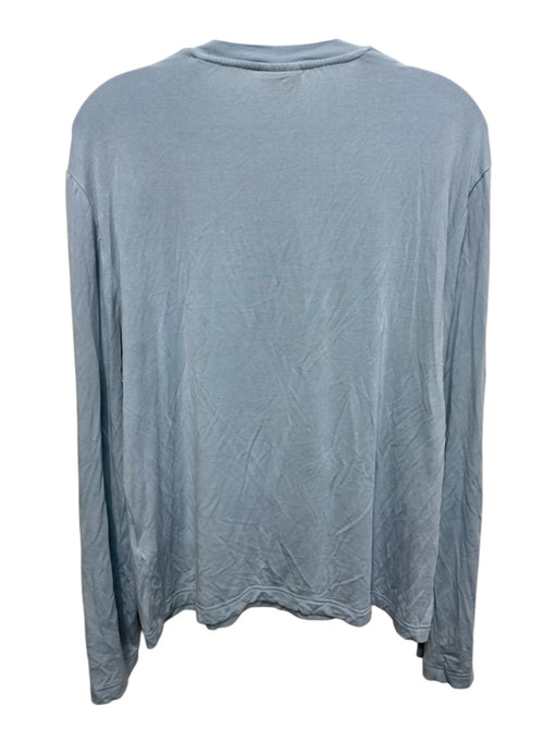 Graviet Size M Light Blue Modal Long Sleeve Pajamas Pant Set Light Blue / M