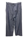 Vince Size S Chambray Blue Viscose Elastic Waist Straight Wide Wrap Top Pant Set Chambray Blue / S