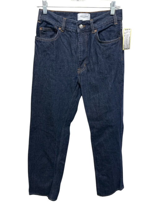 Alexa Chung for Madewell Size 25 Dark Wash Cotton Denim High Rise Jeans Dark Wash / 25