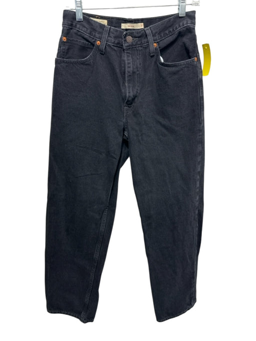 Levi's Size 27 Black Cotton Denim High Rise Jeans Black / 27