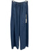 Le Bon Shoppe Size S Dark Wash Cotton Denim Elastic Waist Wide Leg Pants Dark Wash / S