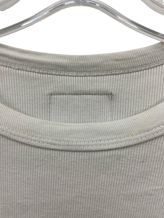 Daily Drills Size S White Cotton Ribbed Short Sleeve T Shirt Top White / S